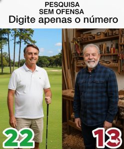 Se a Eleição Fosse Hoje, em quem Você Votaria?